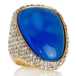  me exotic goldtone pave ring note customer pick rating 8 $ 23 95 s h