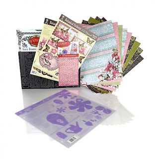 Hot Off The Press Botanical Etchings Paper Crafting Kit