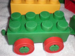 42 Soft Rubber Edushape Like Lego Building Blocks Toy Train Free