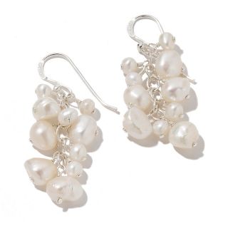  freshwater pearl sterling silver drop earrings rating 3 $ 29 90 s h