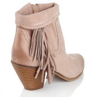 Boots Ankle Boots Sam Edelman Louie Leather Boots with Fringe