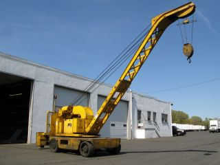 Elwell Parker CZ 10 000 lb MOBILE ELECTRIC CRANE industrial hoist lift