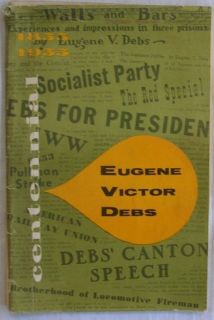 Eugene Victor Debs 1855 1955 Socialist Society Booklet