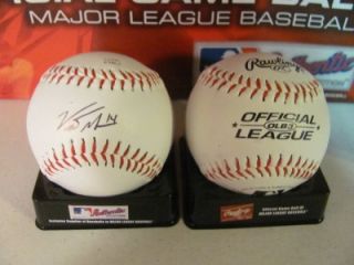 Yankees Curtis Granderson Autographed Rawlings Baseball