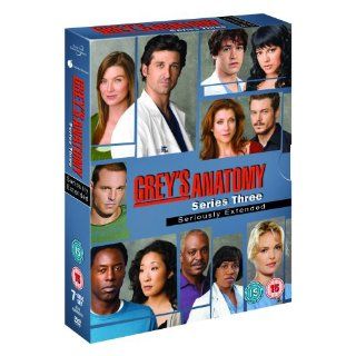 Greys Anatomy The Complete Season Series 3 7 Disc DVD Box Set