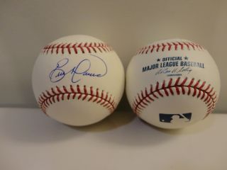 Eric Davis Hand Signed Autograph MLB Baseball Cincinnati Reds Orioles