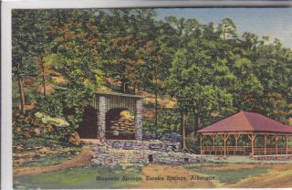  Magnetic Springs Eureka Springs AR Postcard