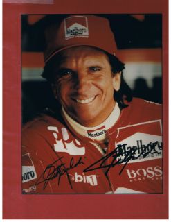 Emerson Fittipaldi Autograph Indy Formula One