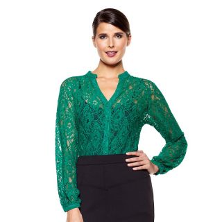 by Giuliana Rancic Lace Blouse with Cami