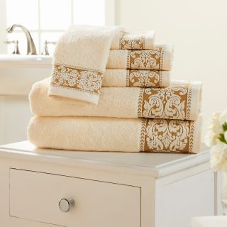  cotton damask 6 piece towel set note customer pick rating 8 $ 34