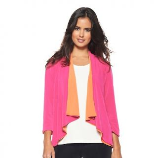 slinky brand 34 sleeve reversible drape jacket d 20120224150856383