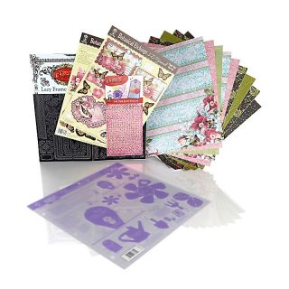 Hot Off The Press Botanical Etchings Paper Crafting Kit