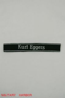Elite Kurt Eggers Em NCO Cuff Title