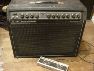  Krueger Vintage Solid State 100Watt Lead Guitar Combo Amplifier