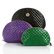 carol brodie chain handle quilted wristlet $ 48 00