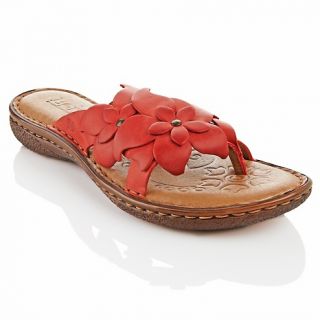 leather flower thong sandal rating 40 $ 14 97 s h $ 5 20  price
