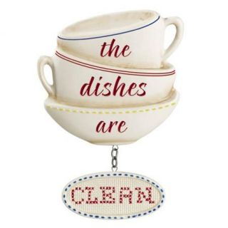 Coffee Cup Kitchen Decor Clean Dirty Dishwasher Magnet