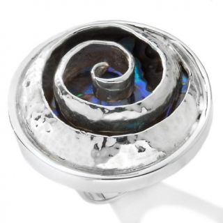 Sajen Silver by Marianna and Richard Jacobs Paua Shell Sterling Silver