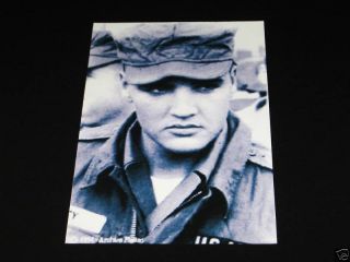 Elvis Presley U s Army T Shirt Black Size XL New