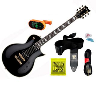 ESP EC 256P BLK Electric Guitar LTD, Tuner, Cable, Strings, Strap and