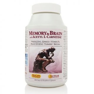 Andrew Lessman Memory & Brain with Acetyl L Carnitine   400 Capsules