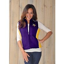 nfl womens rally quilted vest $ 19 95 $ 54 95