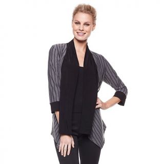 Fashion Jackets & Outerwear Jackets Slinky® Brand Striped Jacket