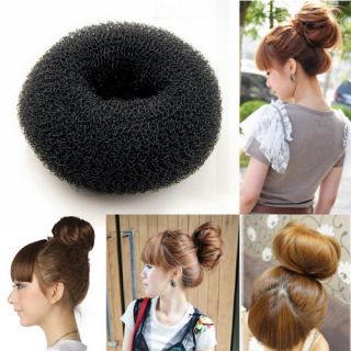 Women Girl Sponge Hair Styling Bun Maker Ring Donut Shaper Hair Styler