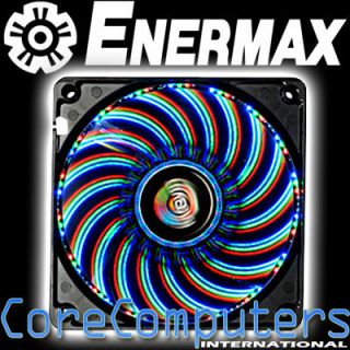 Enermax T B Vegas Trio 120mm Fan Blue Red Green LED