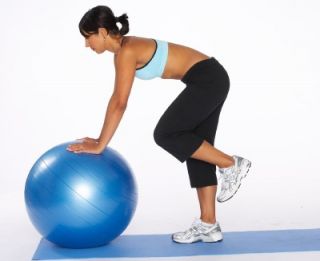 55cm Exercise Pilates Balance Ball Fitness Gym Yoga Swiss Sport Large