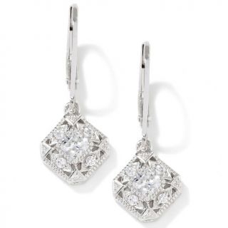 Jewelry Earrings Drop Xavier .62ct Absolute™ Princess and Round