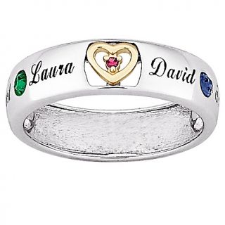  mother s crystal color birthstone child s name band ring rating 5 $ 56