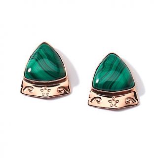 Jewelry Earrings Stud Jay King Malachite Copper Earrings
