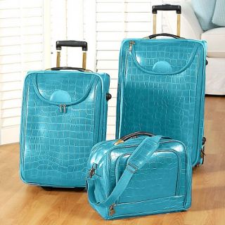  piece morocco faux croc luggage set note customer pick rating 56 $ 119