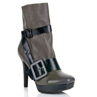 Bacio 61 Esatto Leather Bootie with Belt