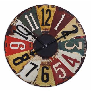 Home Home Décor Clocks Wall Clocks Uttermost Vintage License