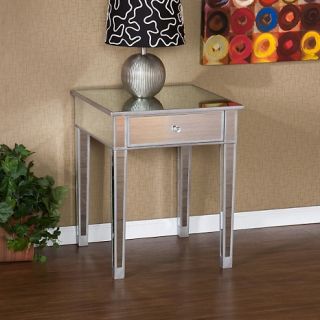 Home Furniture Accent Furniture Tables Mirage Mirrored Accent