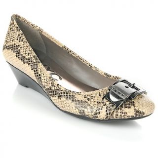 138 889 dknyc dknyc eden leather wedge with metal buckle rating 1 $ 39