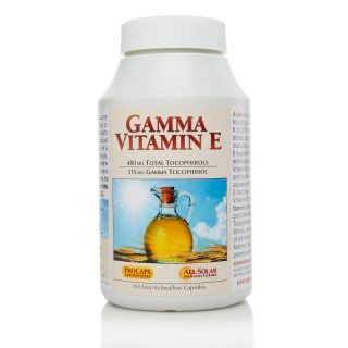 Andrew Lessman Gamma Vitamin E Tocopherol Supplement   360 Caps