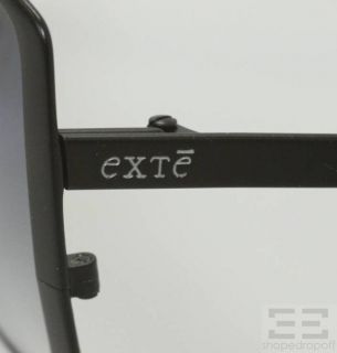Exte Black Gradient Square Lens & Black Frame Sunglasses EX518
