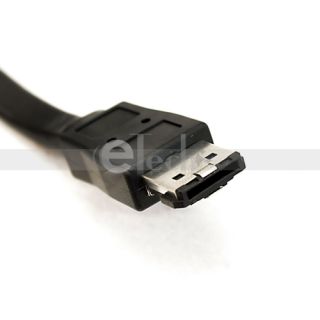 New 39 3ft eSATA to eSATA Male 7 Pin Shielded External HDD Data Cable