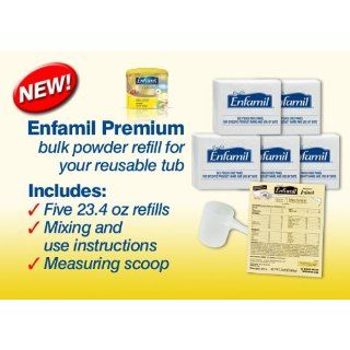 Enfamil Premium Infant Formula, 23.4 Ounces (Pack of 5)  117 Total