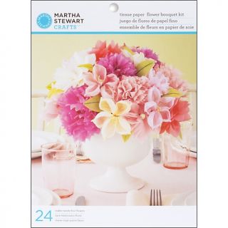 Martha Stewart Vintage Girl Tissue Paper Flower Bouquet Kit