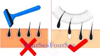 Threading Facial Hair Spring Removal Stick Epilators
