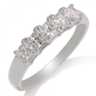Jewelry Rings Anniversary 3  & 5 Stone Absolute™ Princess Cut 5