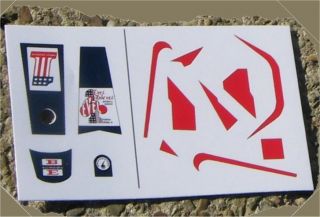  Evel Knievel Stunt Cycle Stickers
