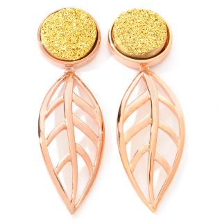  rose vermeil leaf earrings rating 2 $ 79 90 or 2 flexpays of $ 39 95