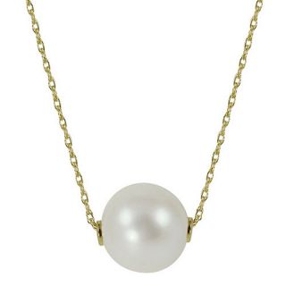 Jewelry Pendants Solitaire Imperial Pearls 14K Gold Pearl