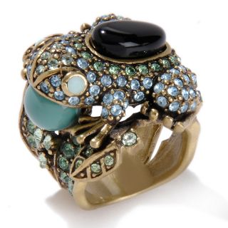  and blue frog crystal accented ring note customer pick rating 72