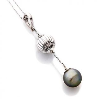 cultured tahitian pearl enhancer pendant with 18 chain rating 8 $ 76